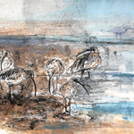 Liz Myhill - Curlew on the Ebb Tide