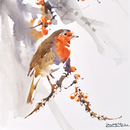 Robin and Sea Buckthorn colours SOLD