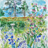 Bluebells by Birdbath