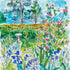 Bluebells by Birdbath