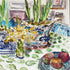 Daffodils and Hyacinths on Table