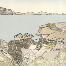 Rocky Rhue Coast by Loch Broom