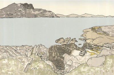 Rocky Rhue Coast by Loch Broom