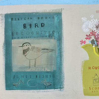 Bird Book & Coastal Blooms SOLD