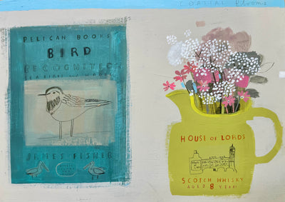 Bird Book & Coastal Blooms SOLD