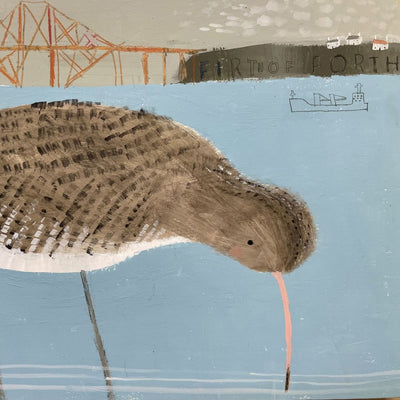 Curlew At The Firth Of Forth