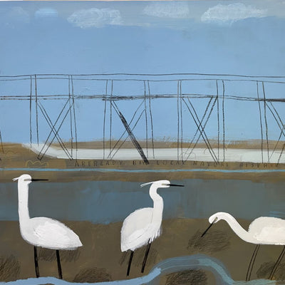 Little Egrets Aberlady LNR