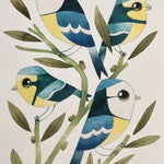 Blue Tits by Matt Sewell