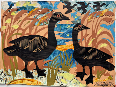 Pair of Geese SOLD