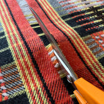 Woven Scarves in production by Helen Foot