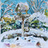 Bird Table in Snow